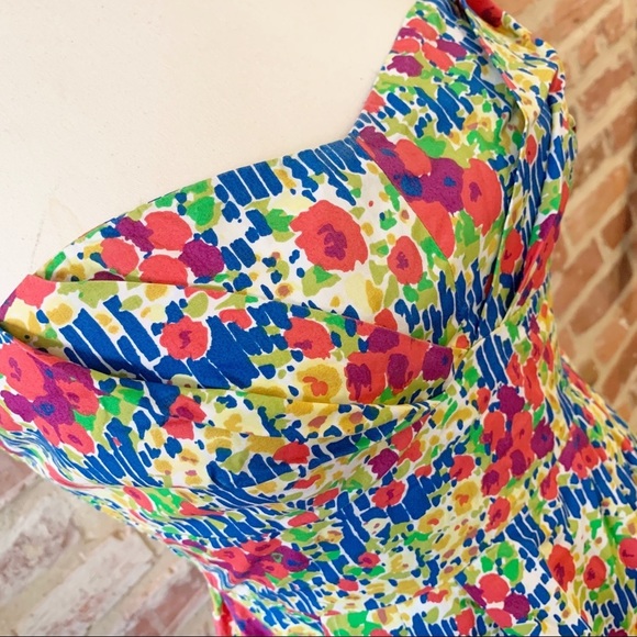 Anthropologie Girls from Savoy Strapless Dress - Picture 6 of 14